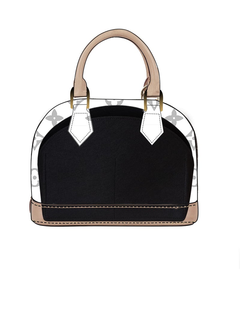 KASTWAVE Sturdy Purse Insert Organizer Bag in Bag Handbag, Tote Organizer, Inside Tote Pocketbook Women, Purse Insert Fits Alma BB PM Insert Tote Organizer for Women Purse Liner Purse in Purse - Image 4