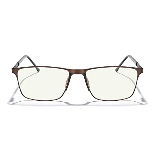 MERRY'S Fashion Blue Light Blocking Glasses - Reading Glasses Metal Frame Spring Hinge Readers for Men Eyeglasses - Image 2
