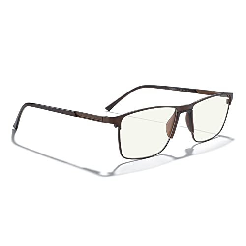 MERRY'S Fashion Blue Light Blocking Glasses - Reading Glasses Metal Frame Spring Hinge Readers for Men Eyeglasses - Image 5