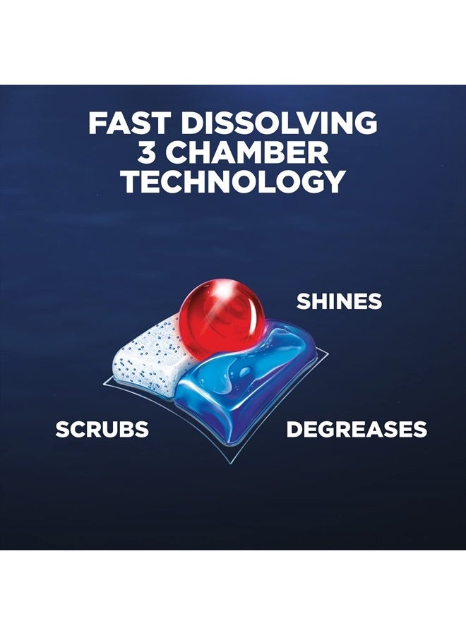 Finish Quantum - 82ct - Dishwasher Detergent - Powerball - Ultimate Clean & Shine - Dishwashing Tablets - Dish Tabs - Pack of 1 (Packaging May Vary) - Image 3