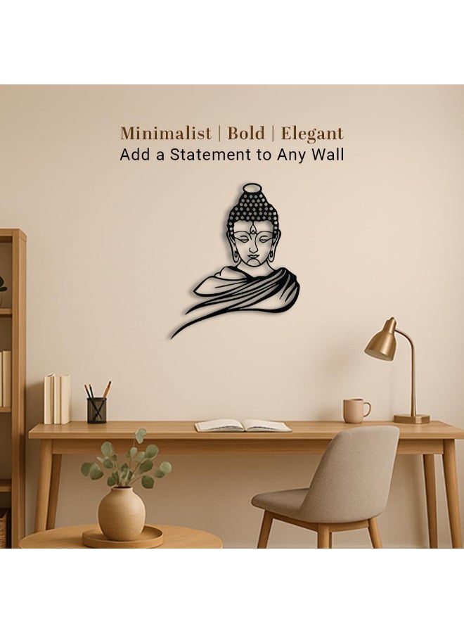 RIGID Buddha Metal Wall Art 2 - Image 4