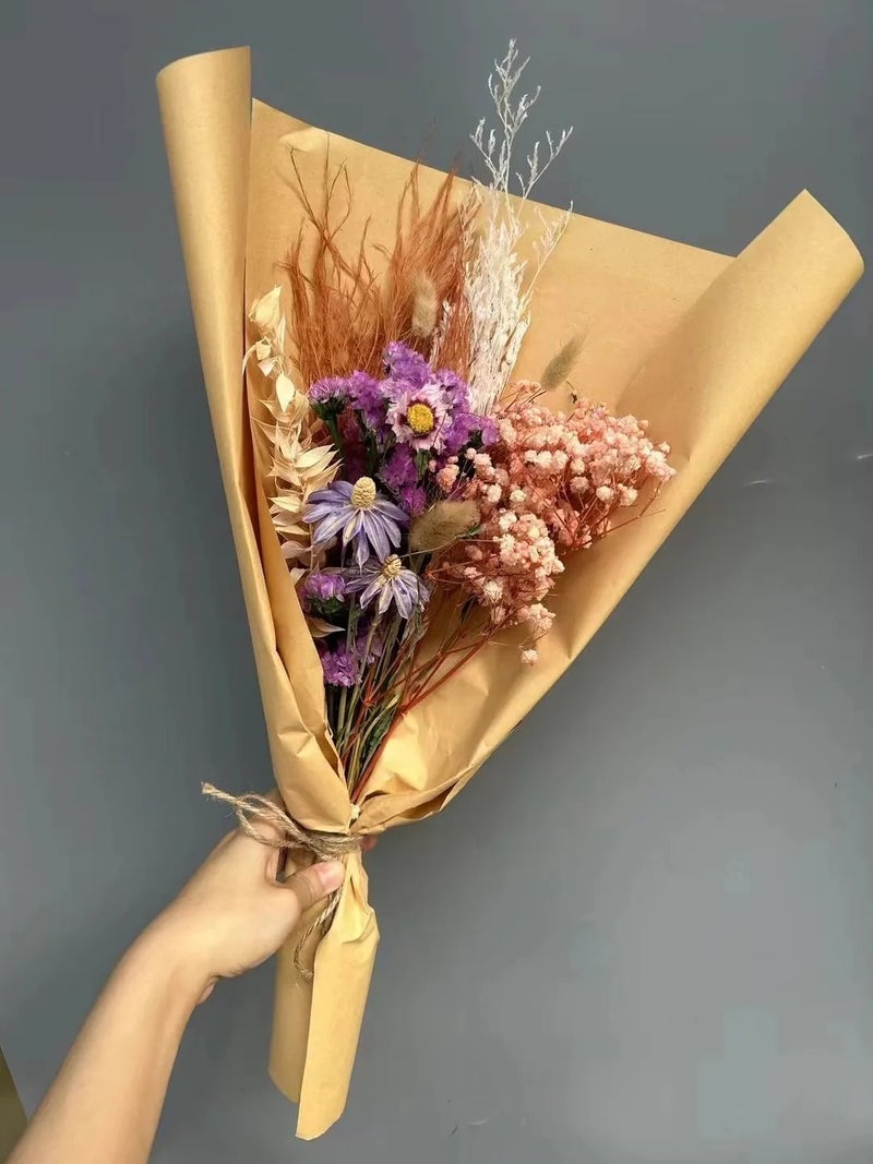 Bluejw M-1 Real Flower Dried Flower Bouquet - Natural Dried Plants for Home Decor Best Seller - Image 5
