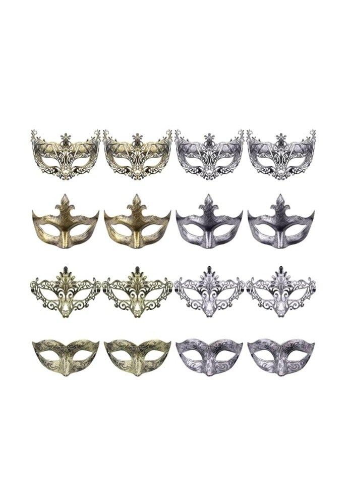KASTWAVE Masquerade Masks, 36 Pieces Masquerade Masks Bulk Lace Mask Women Venetian Masks Lace Masquerade Mask for Party Ball - Image 1