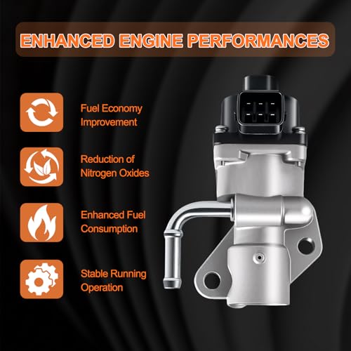STZJAYE EGR Valve Replacement EGV1025 Compatible with Ford Escape 2005-2016,for Mazda 3 2005-2012,for Mercury Mariner 2005-2011,Automotive Exhaust Gas Recirculation Replacement 1S7Z9D475A - Image 5
