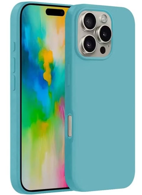Liquid Silicone Case for iPhone 16 Pro Max - Ultra Slim Design with Soft Anti-Scratch Microfiber Lining & Drop Protection