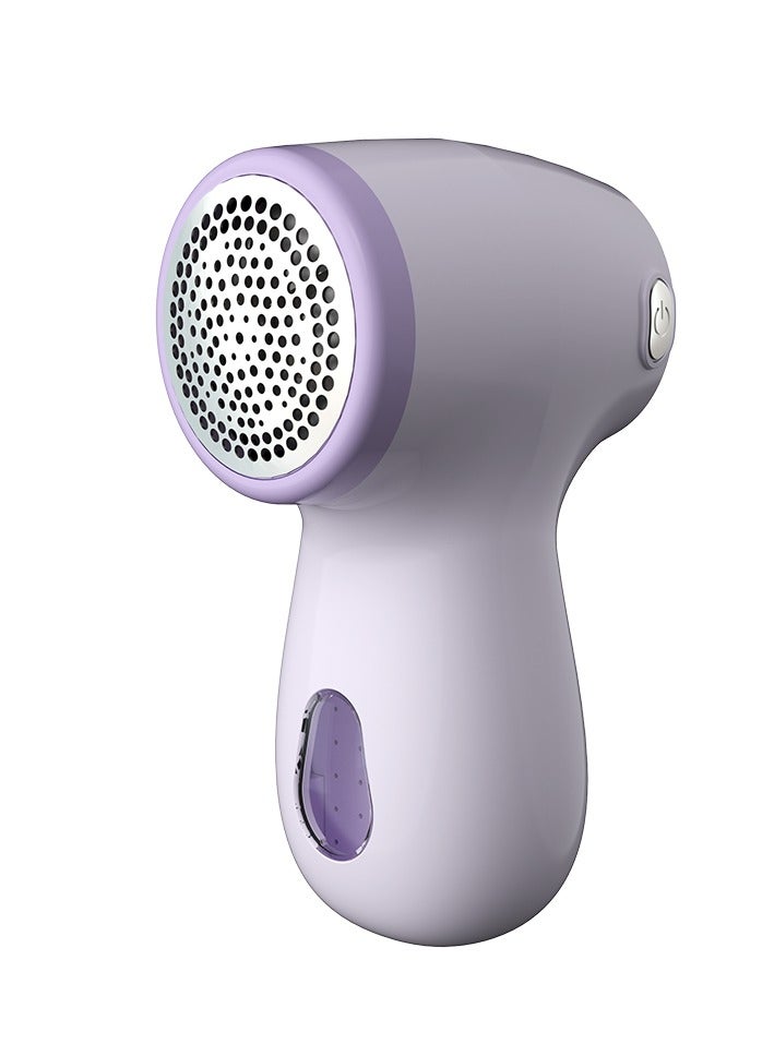 Fabric Shaver Rechargeable Electric Lint Remover, Portable Sweater Defuzzer for Pilling Pills Clothing Sofa Couch Lint Ball Furniture Fuzz Blanket (Purple)  - Image 3