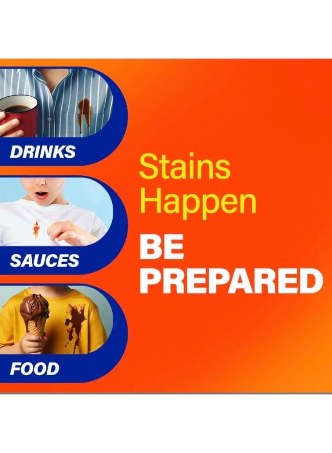 تايد قلم تايد تو جو لإزالة البقع الفورية من الملابس – منظف موضعي محمول لبقع الطعام والمشروبات، مناسب للسفر، 3 أقلام - Image 5