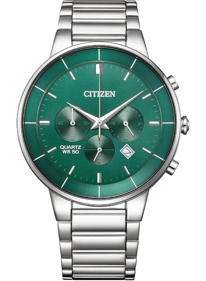 CITIZEN Analog Green Dial Men's Watch-AN8220-52X