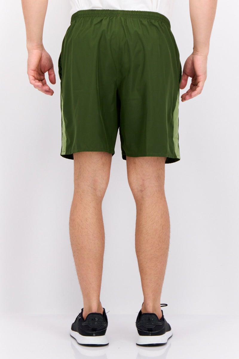 Nike Men Dri Fit Outdoor Running Shorts, Olive - Image 2