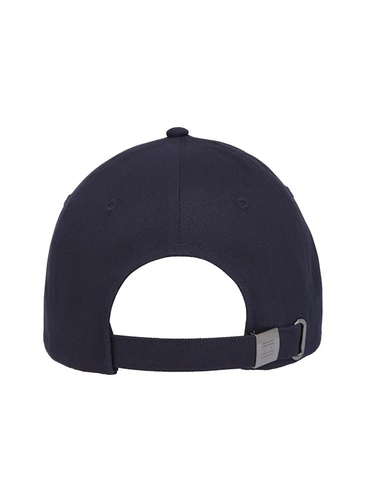 تومي هيلفيغر Logo Detailed Curved Peak Cap