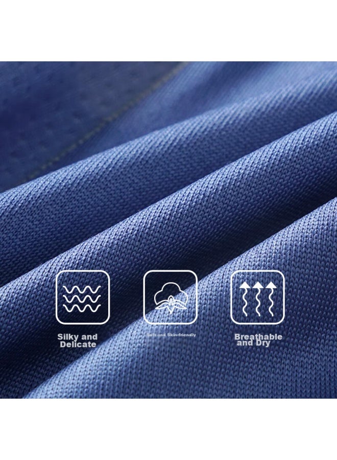 Athlete Jianjian Men's Underwear, Ice Silk Seamless Boxer Briefs Breathable Underpants, 7a Antibacterial, Youth Trendy, 3 Pairs - Image 3