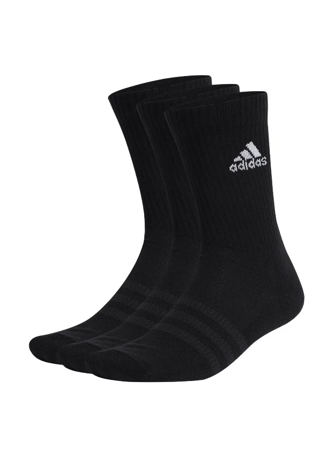 Adidas adidas cushioned sportswear 3 pair pack unisex crew socks