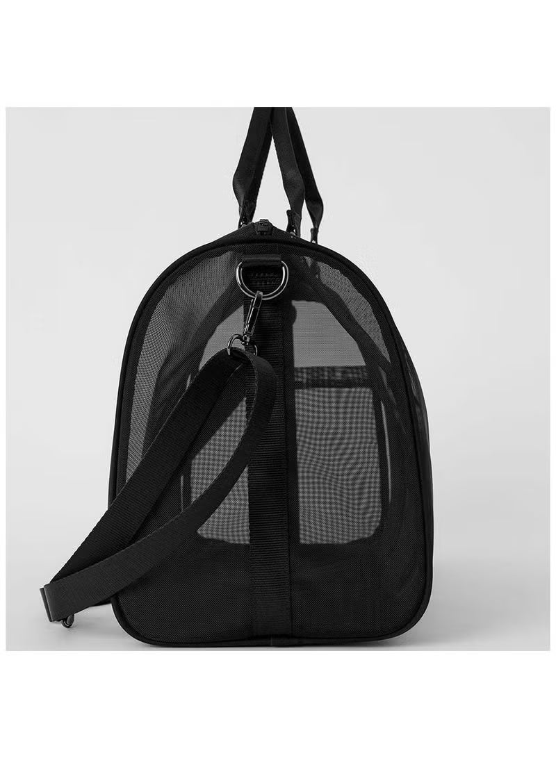 ألو اليوغا الشفافة الشبكة حقيبة الأمتعة حقيبة اليوغا حقيبة رياضية الرياضة حقيبة للسيدات في الهواء الطلق حقيبة صالة الألعاب - Image 2