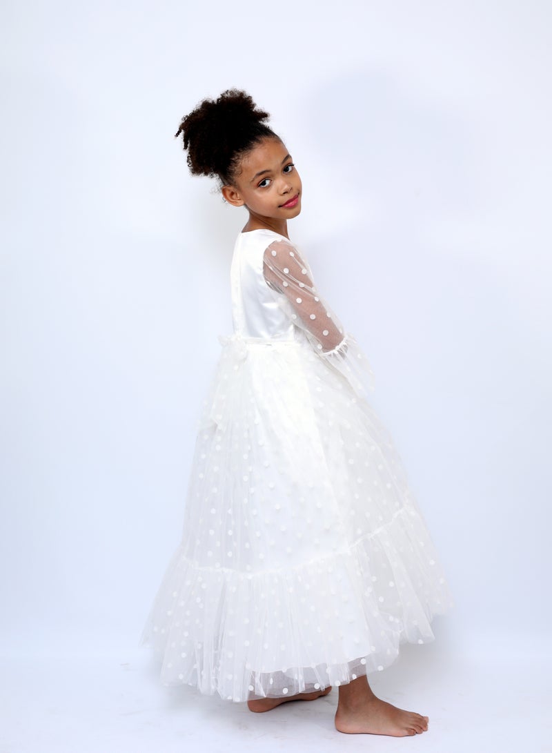 D'Daniela Polka Dot Tulle Dress - Image 2