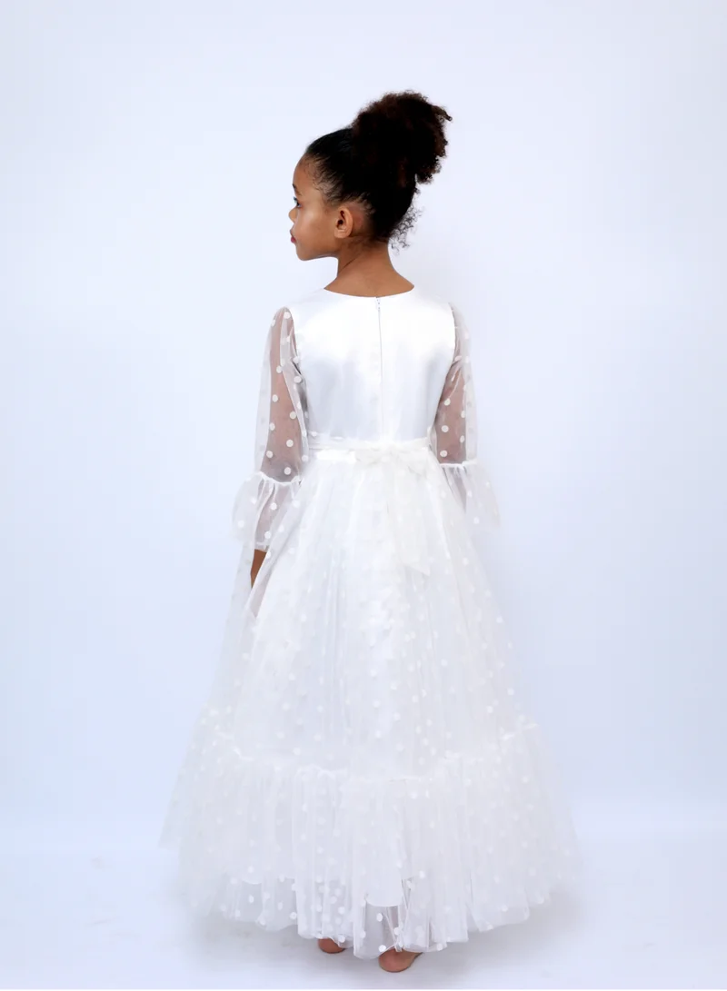 دىدانيالا Polka Dot Tulle Dress
