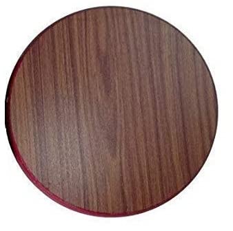 Tannu Craft Tannu Craft Chakla wooden Roti Roller ChaklaRolling Board 10 Wooden chakla Brown chakla for kitchen single chakla  - Image 1