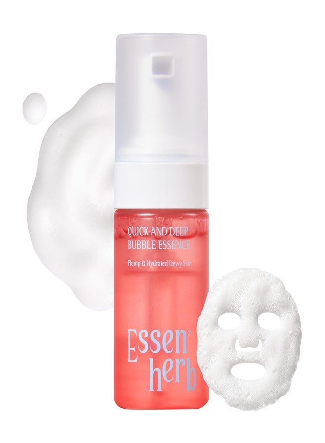 ESSENHERB Quick & Deep Bubble Serum, 3 in 1 Skincare Formula – Collagen for Supple, Visibly Radiant Skin – Quick-Absorbing Micro-Bubble Formula – Hydrates Dull Skin in One Step,1.08 fl oz - Image 1
