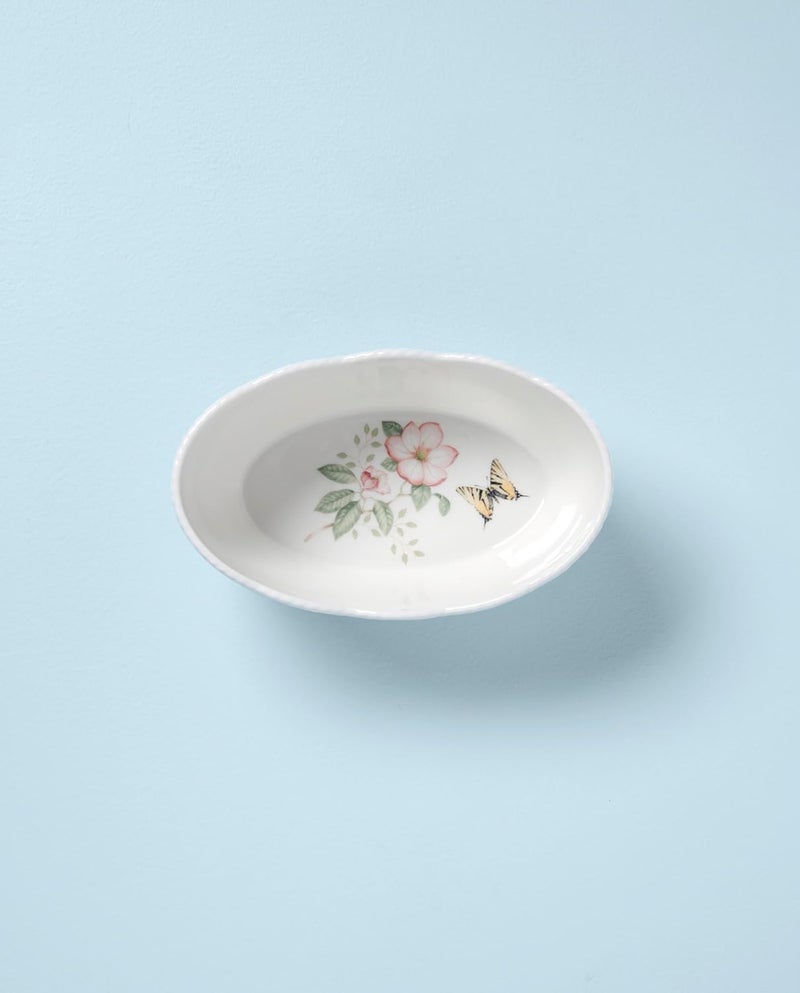 LENOX 894107 Butterfly Meadow Bread Basket, Easter Serveware - Image 4