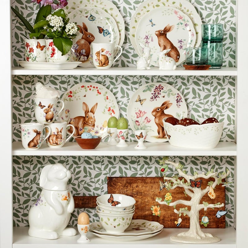 LENOX 894107 Butterfly Meadow Bread Basket, Easter Serveware - Image 5