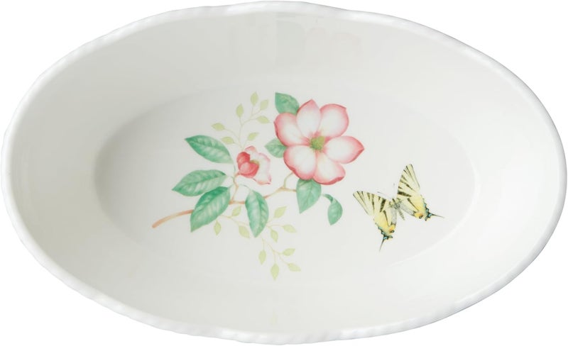 LENOX 894107 Butterfly Meadow Bread Basket, Easter Serveware - Image 2