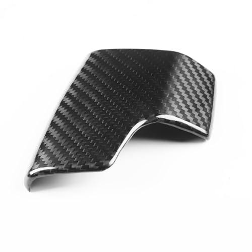 NVCNX Real Carbon Fiber Shift Knob Cover for Audi A6 S6 A7 2019-2025 / RS6 RS7 A8 2021-2025 / S7 S8 Q7 SQ7 SQ8 RS Q8 2020-2025 /Q8 2024 Automatic Gear Shifter Car Interior Trim Accessories not ABS - Image 4