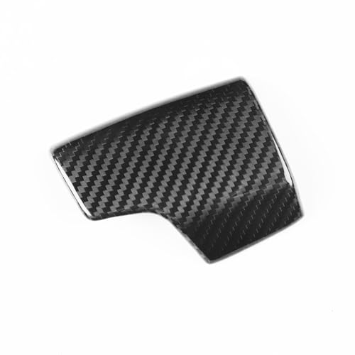 NVCNX Real Carbon Fiber Shift Knob Cover for Audi A6 S6 A7 2019-2025 / RS6 RS7 A8 2021-2025 / S7 S8 Q7 SQ7 SQ8 RS Q8 2020-2025 /Q8 2024 Automatic Gear Shifter Car Interior Trim Accessories not ABS - Image 5
