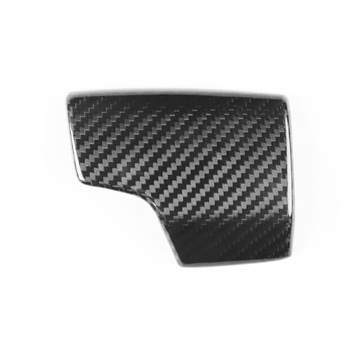 NVCNX Real Carbon Fiber Shift Knob Cover for Audi A6 S6 A7 2019-2025 / RS6 RS7 A8 2021-2025 / S7 S8 Q7 SQ7 SQ8 RS Q8 2020-2025 /Q8 2024 Automatic Gear Shifter Car Interior Trim Accessories not ABS - Image 3