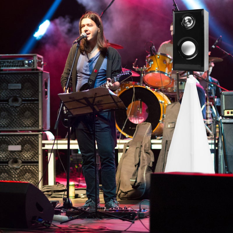 Polyester Cloth Speaker Holder Cover Portable Speaker Stand Two-sided Cover - Image 4