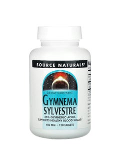 Source Naturals Source Naturals, Gymnema Sylvestre, 450 mg, 120 Tablets  - Image 1