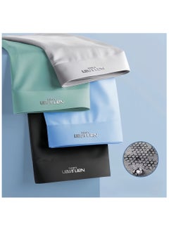 Nanjiren Set Of 4 Mens Boys Ice Silk Boxer Briefs  - Image 1