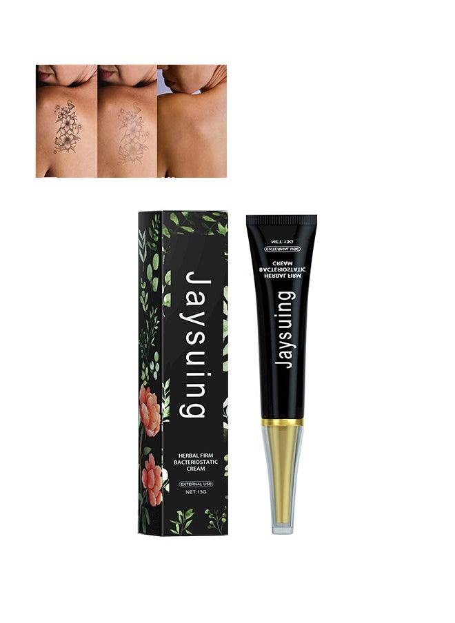 Jaysuing Herbal Firm Bacteriostatic Cream-Tattoo removal cream, permanent tattoo remover, can effectively remove tattoos without harming the skin, safe and moisturizing skin (13g)  - Image 1