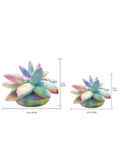 KASTWAVE 3D Succulents Cactus Pillow, Stuffed Plant Plush Pillows, Novelty Plush Cushion for Garden Bedroom Home Decor  - Image 3