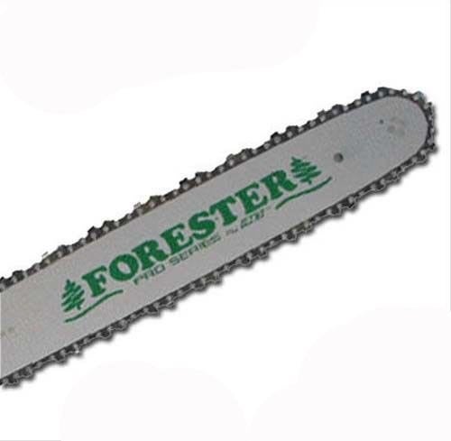 FORESTER 18" Replacement Chainsaw Bar & Chain Combo - 18in Length, .325 Pitch, .063 Gauge, A074 Mount, 68 Drive Link - Replacement Chain Saw Parts Kit For Stihl - Image 1