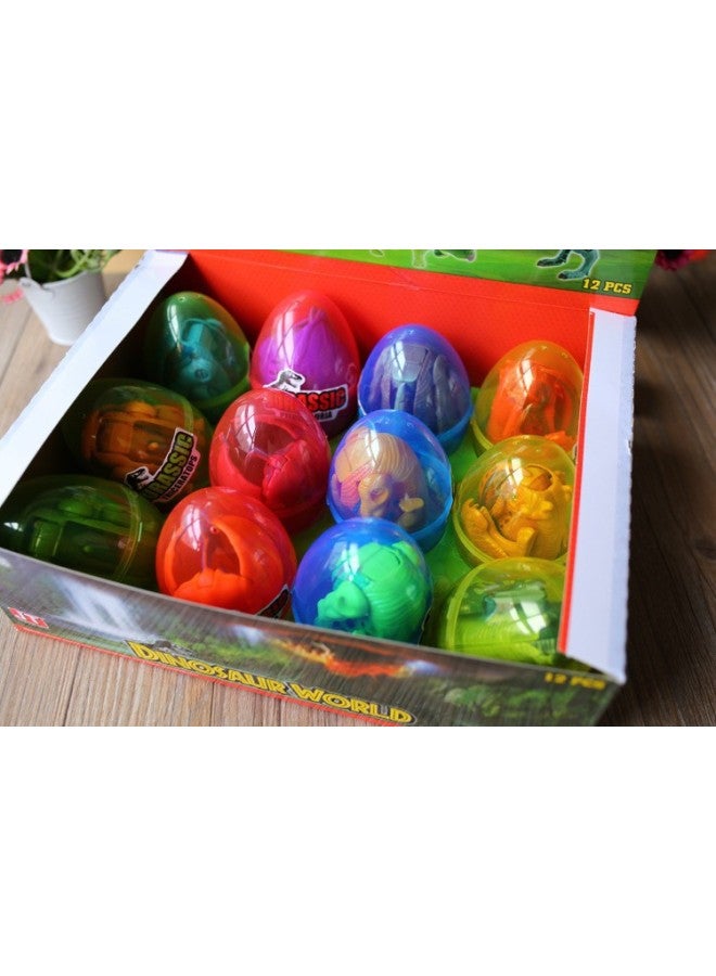 Children's Toys Deformed Monster Dinosaur Egg Simulation Dinosaur Deformed Egg Model Toy Stall Night Market Supply-Color:Dinosaur Egg】 - Image 1