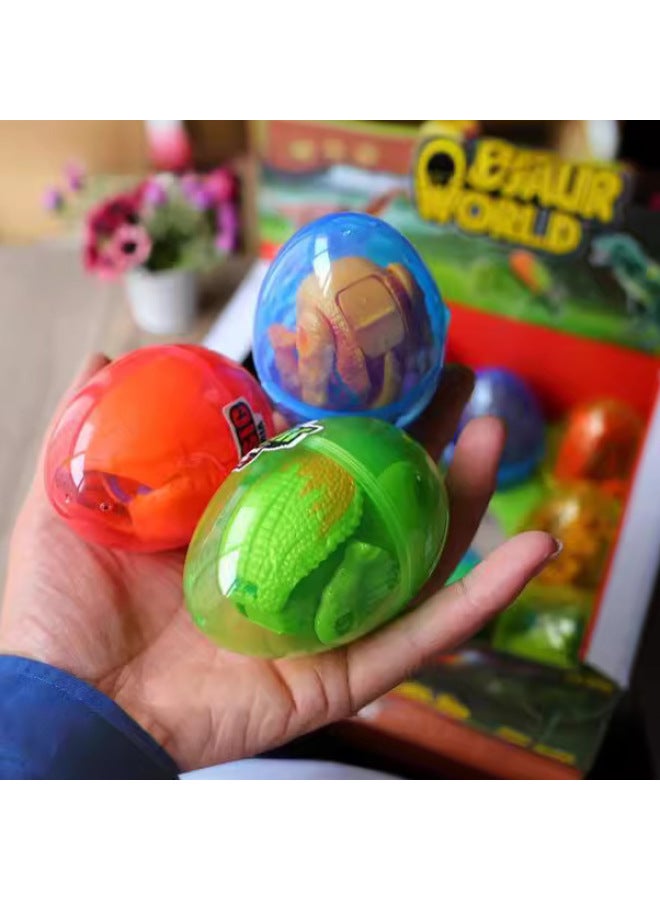 Children's Toys Deformed Monster Dinosaur Egg Simulation Dinosaur Deformed Egg Model Toy Stall Night Market Supply-Color:Dinosaur Egg】 - Image 5