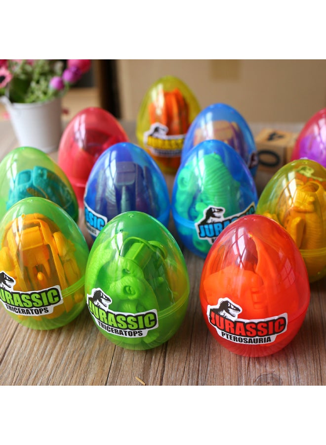 Children's Toys Deformed Monster Dinosaur Egg Simulation Dinosaur Deformed Egg Model Toy Stall Night Market Supply-Color:Dinosaur Egg】 - Image 2