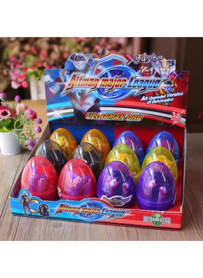 Children's Toys Deformed Monster Dinosaur Egg Simulation Dinosaur Deformed Egg Model Toy Stall Night Market Supply-Color:Dinosaur Egg】 - Image 4