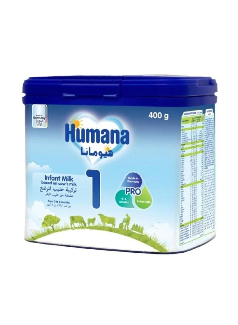 Humana Baby milk 400g stage 1