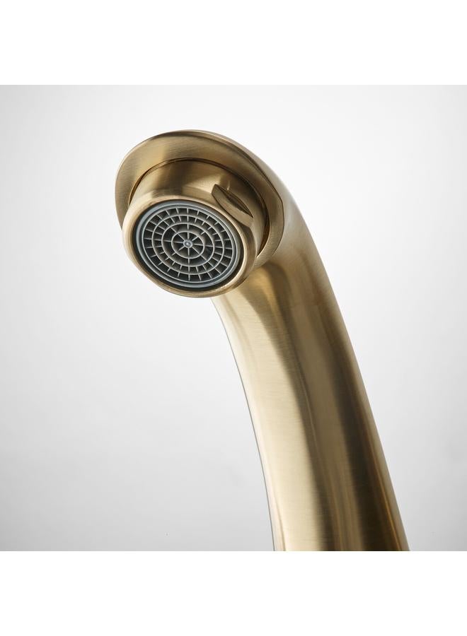 erorex Wash-Basin Mixer Tap, Brass-Colour - Image 3