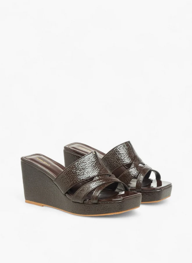 Flora Bella By Shoexpress Flora Bella Womens Wedge Heel Sandals