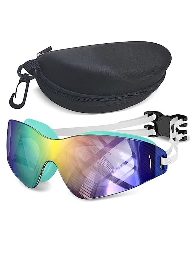 عام نظارات السباحة المستقطبة المضادة للضباب والأشعة فوق البنفسجية حماية كاملة لا تسرب الضوء رؤية واضحة - Image 1