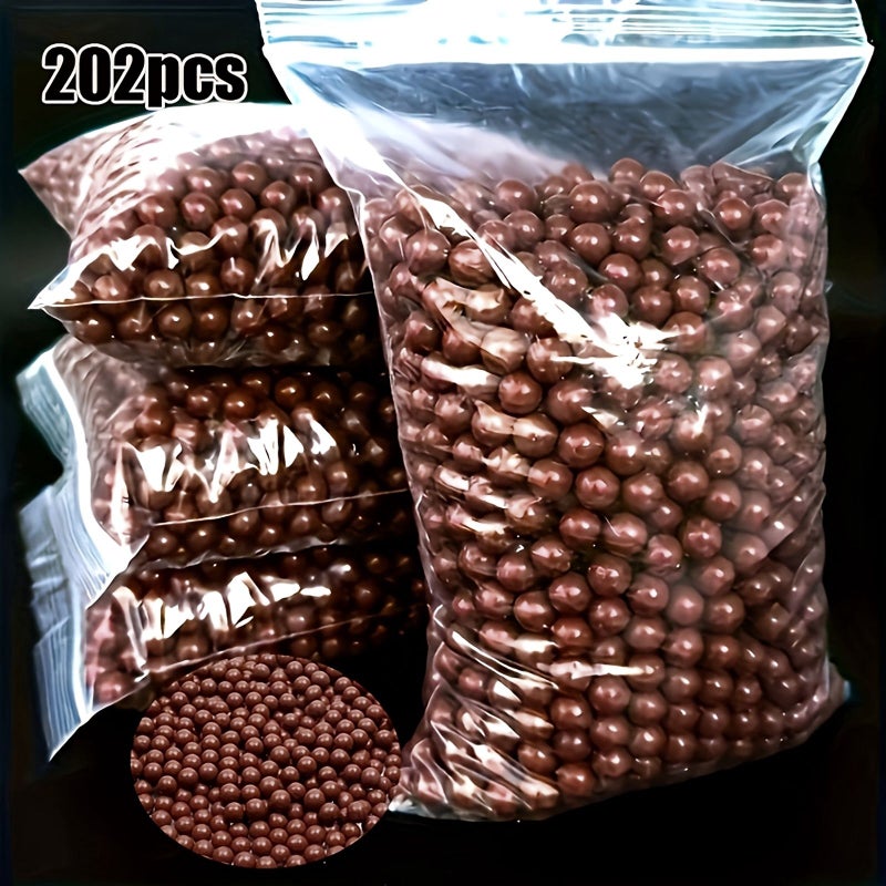 Outdoor Slingshot Mud Balls 8Mm 202pcs For Hunting And Shooting Training - Image 1