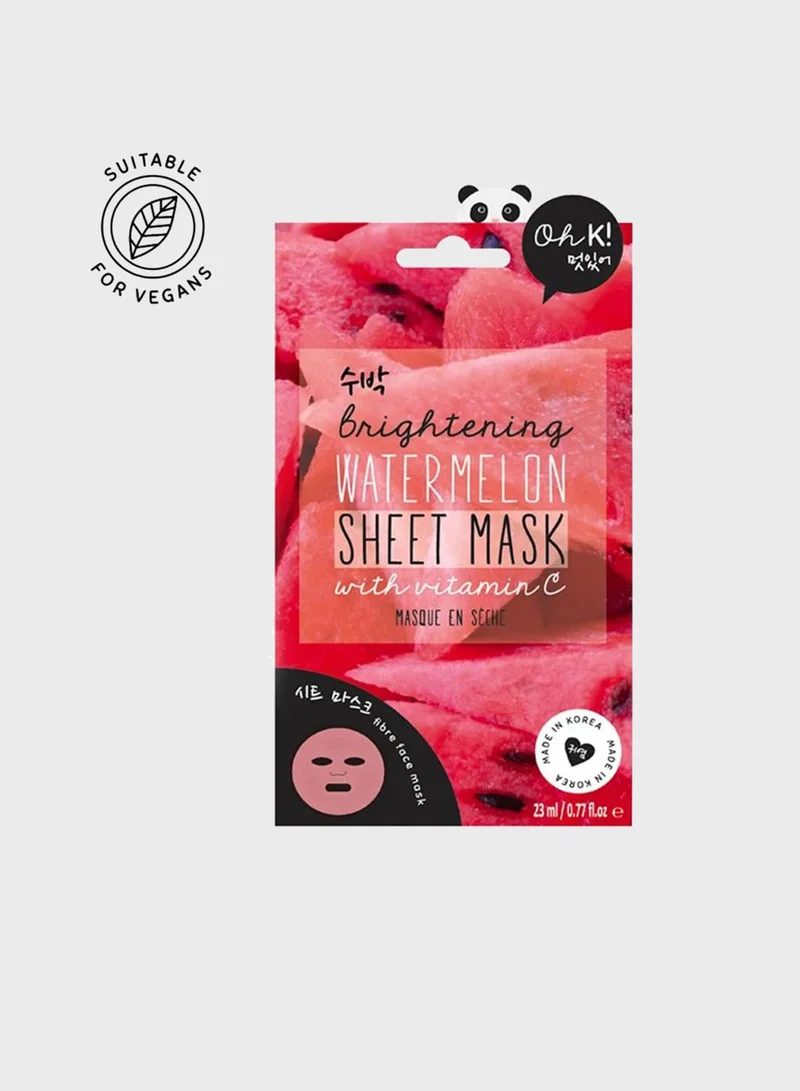 Oh K Vitamin C Watermelon Sheet Mask