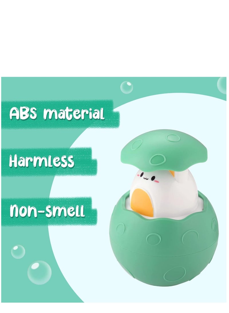 KASTWAVE Baby Bath Toys, Floating Wind Up Toys Spray Bathing Tub Fountain Toys for Toddlers 1-3, Shower and Floating Toys, Pool Bath Time Bathtub Pool Sprinkle Bath Toy for Kids Children, 3 Pack - Image 5