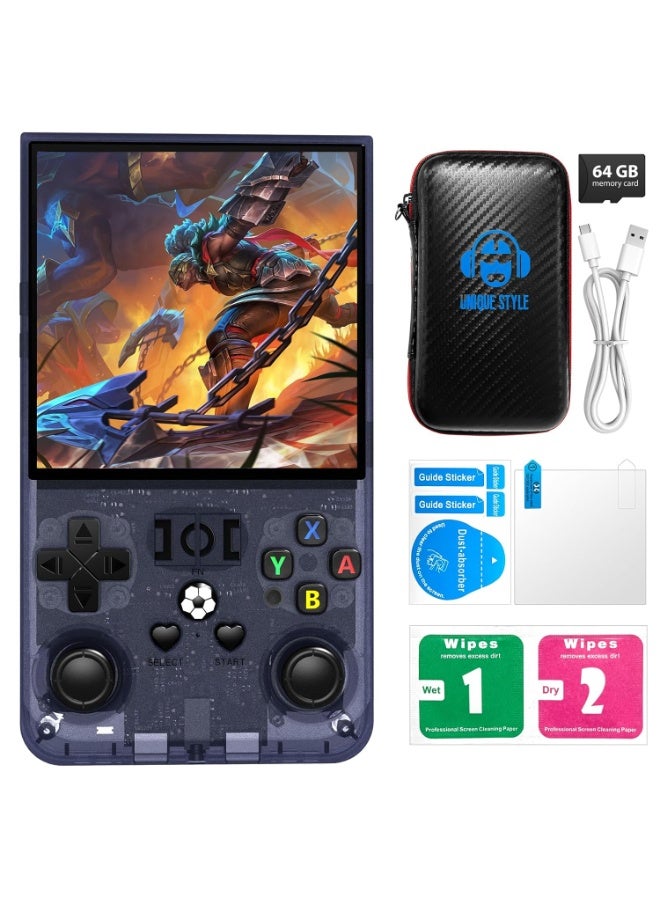 Panvil Retro Handheld Game Console – 4.0 Inch IPS HD Screen, Open Source Linux System, Supports 20+ Emulators & 18,000+ Classic Games, Portable Handheld Gaming Device with 16GB–256GB TF Card, 1GB RAM + 8GB Storage, 720P Resolution - Image 3