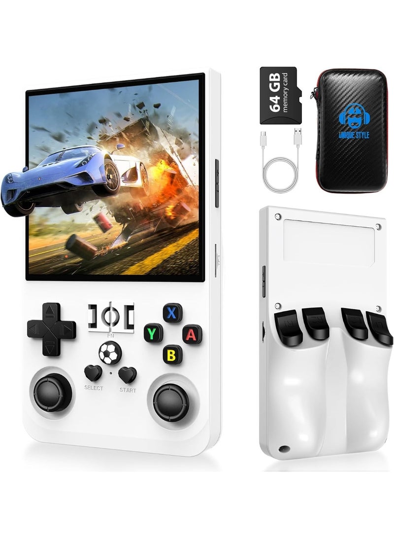 Panvil Retro Handheld Game Console – 4.0 Inch IPS HD Screen, Open Source Linux System, Supports 20+ Emulators & 18,000+ Classic Games, Portable Handheld Gaming Device with 16GB–256GB TF Card, 1GB RAM + 8GB Storage, 720P Resolution - Image 1