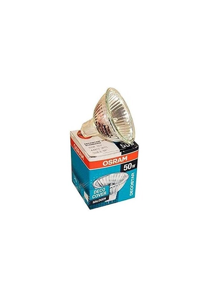 OSRAM Osram Circular Dimmable Long Lasting Lifespan illumination Entrance, Kitchen, Restaurants Track & Recessed Halogen Bulb (Pack Of 5) - 12V 50W (MR16) - Yellow - Image 3