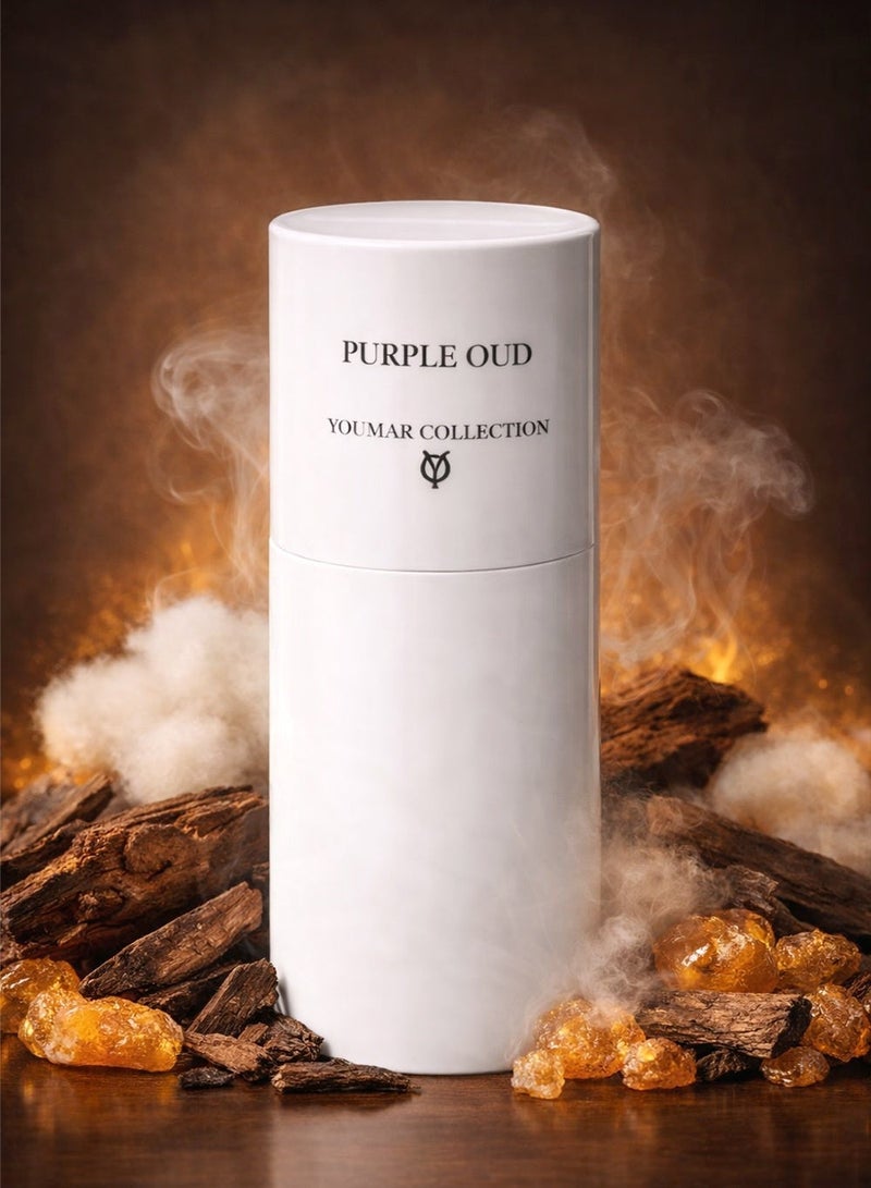 YOUMAR Purple Oud Eau de Parfum 100ml for Men & Women | Youmar Collection 0224 | Long Lasting Premium Oud Perfume with Deep Woody & Warm Notes - Image 1