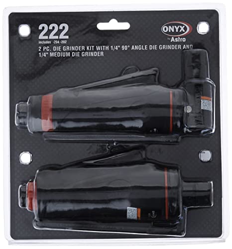 Astro Pneumatic Tool Astro 222 ONYX Die Grinder Kit, 2-Piece - Image 2