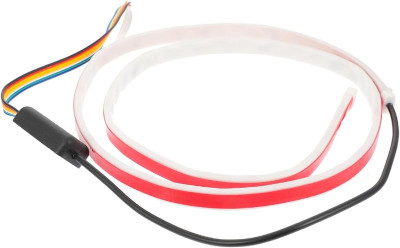 جودة متعددة الاستخدام jojofuny 1.2m RGB شريط إضاءة LED لصندوق السيارة الخلفي متعدد الأوضاع لإشارات الفرامل والعكس للسيارات والشاحنات، سهل التركيب بتصميم ذاتي اللصق جودة واسعة الاستخدام نقل بري وشحن - Image 1